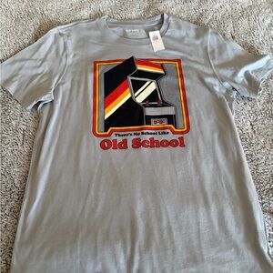 Old Navy Graphic Gray Tee